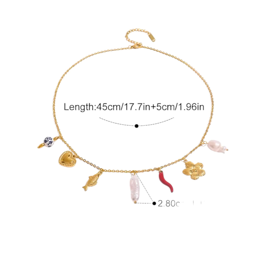 St Pete Charm Necklace