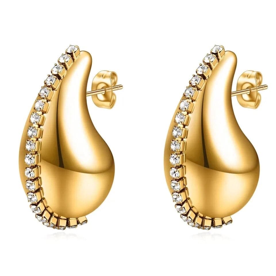 Default Title Mannaz Designs Drop Silver and Baguette Earrings Default Title Mannaz Designs Drop Silver and Baguette Earrings Default Title Mannaz Designs Drop Gold and Baguette Earrings