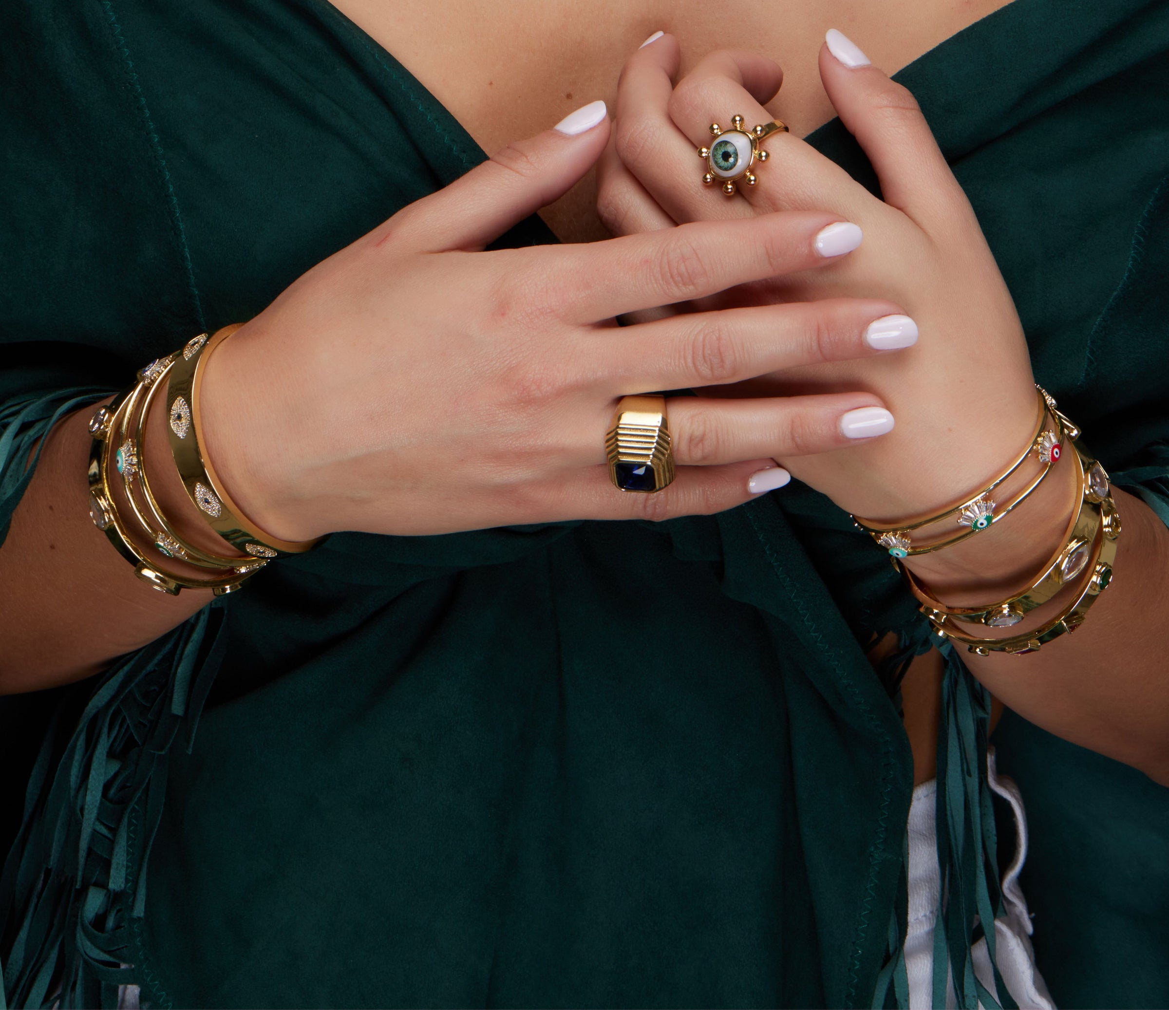 Wrist party with our bracelets