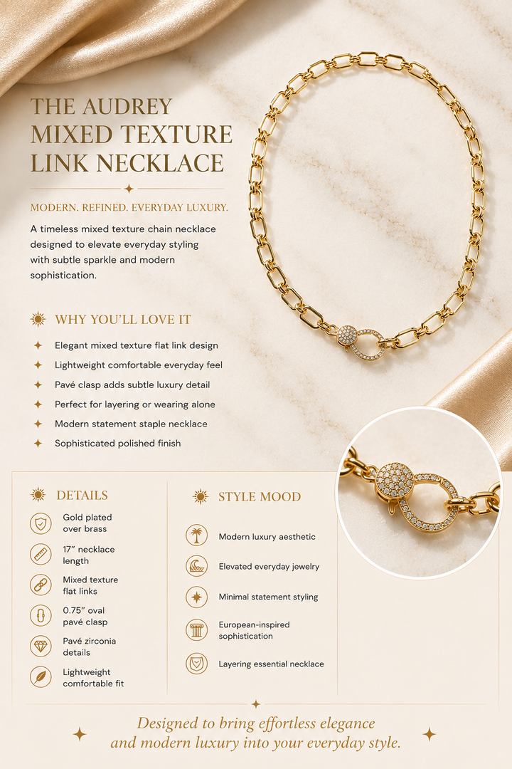 The Staple Gold Chain Necklace | Everyday Layering Chain