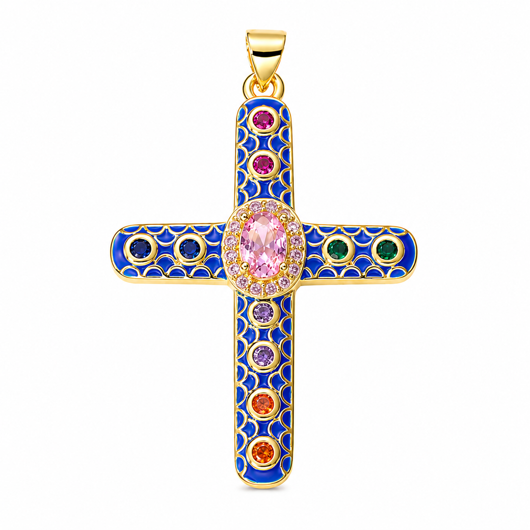 Bizantine Cross Pendant