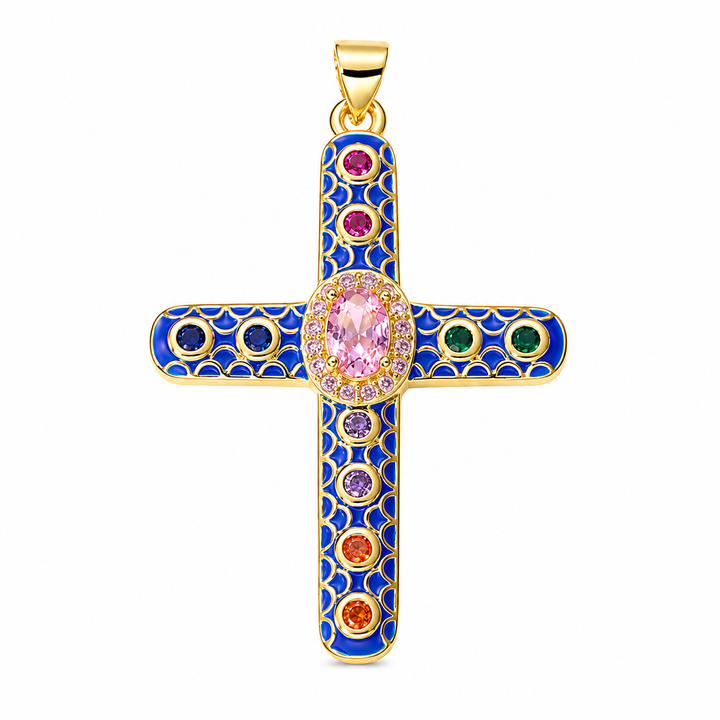 Bizantine Cross Pendant