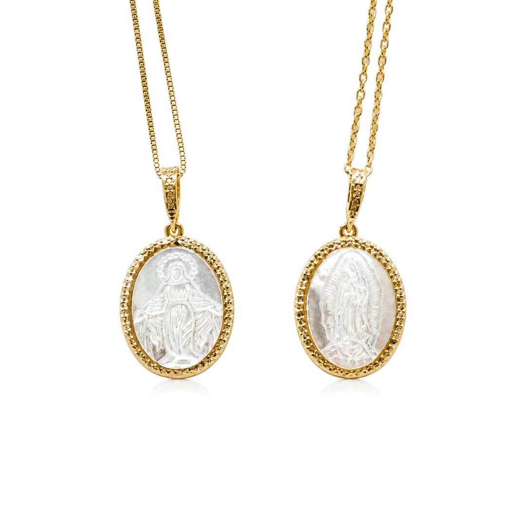 Virgin Mary Necklace