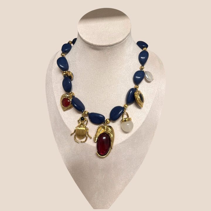 Royal Amulet Charm Necklace