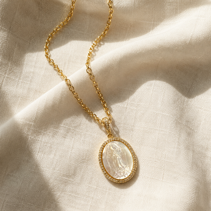 Our Lady of Guadalupe Mother of the Americas Necklace
