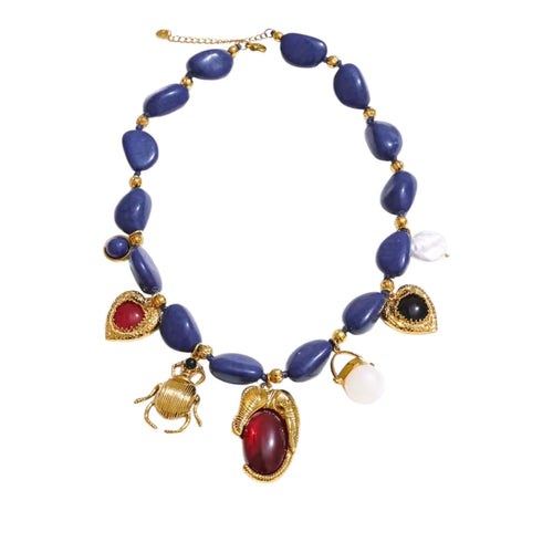 Royal Amulet Charm Necklace