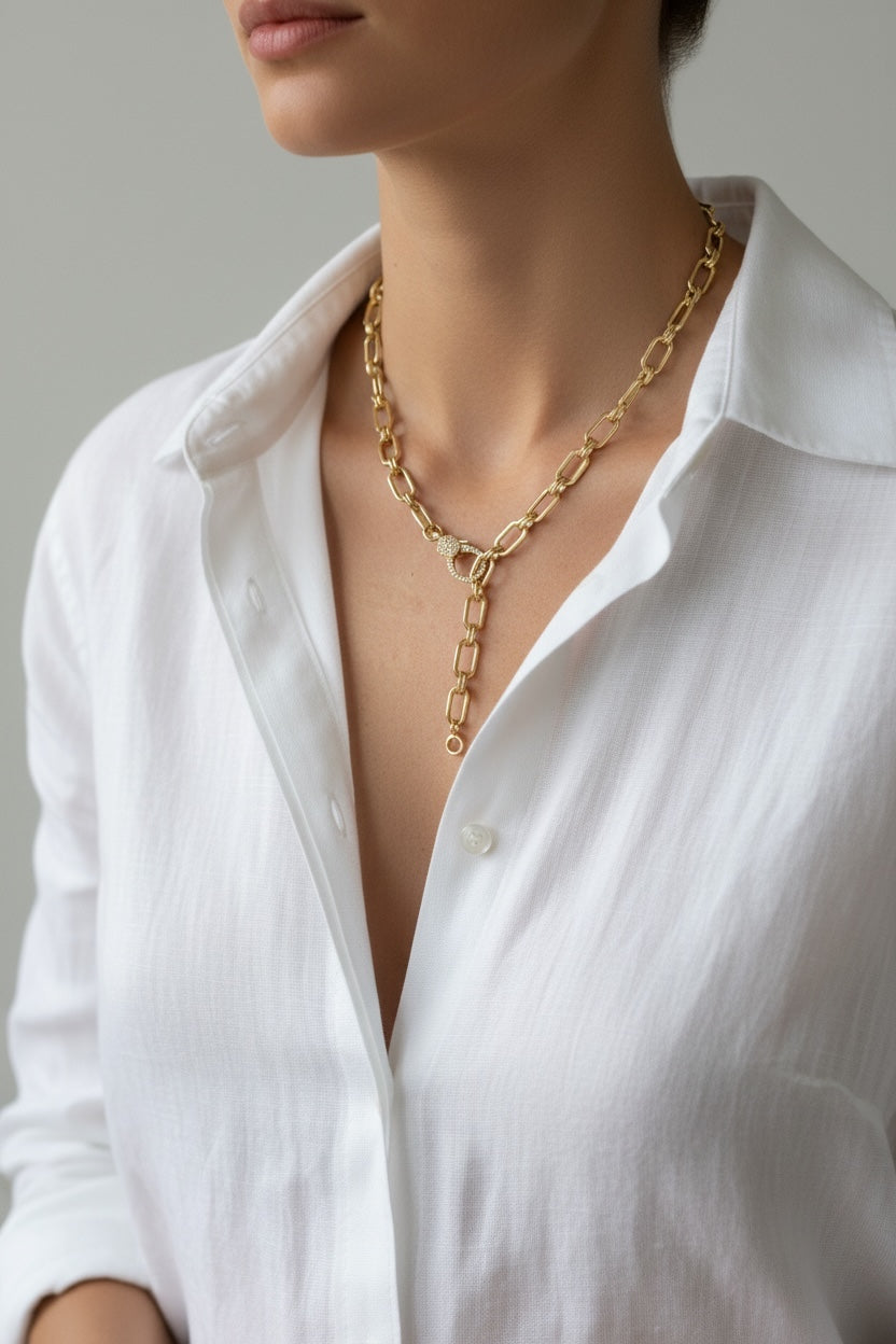 The Staple Gold Chain Necklace | Everyday Layering Chain