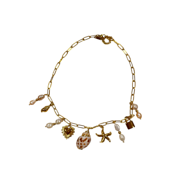 Ocean Whispers Charm Necklace