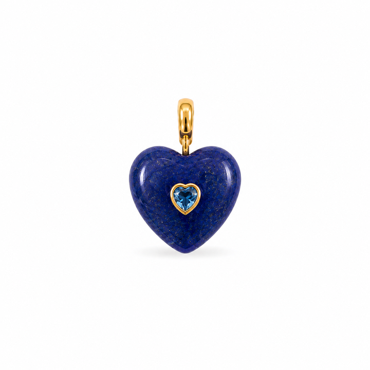 Heart Gemstone Pendant