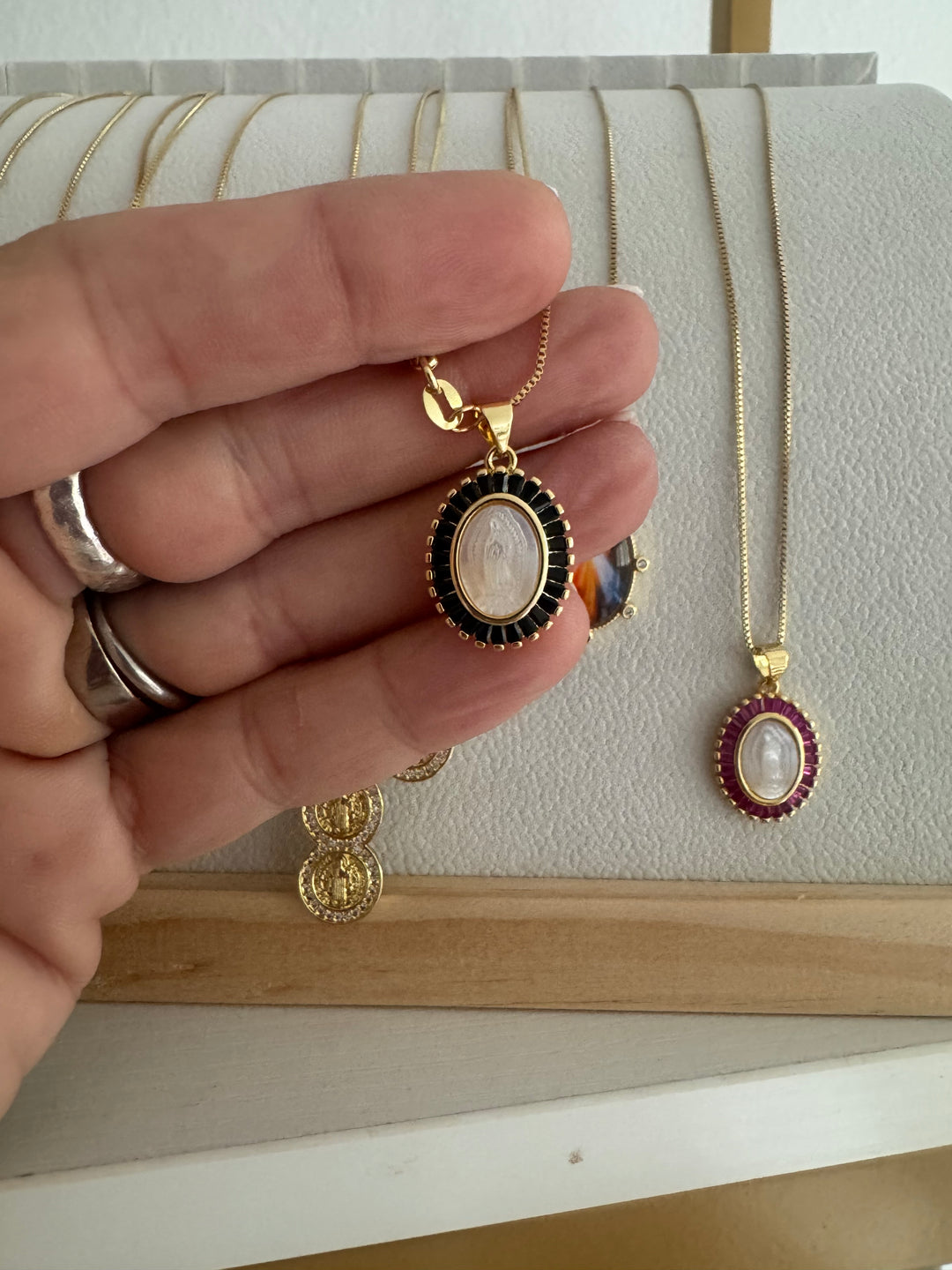 Virgen de Guadalupe Blessing Necklace