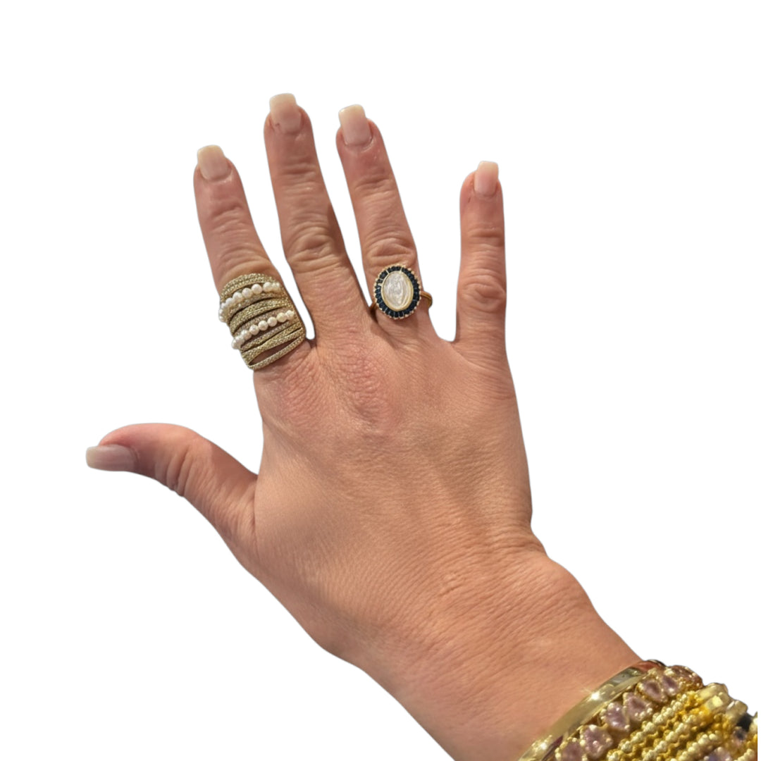 Our Lady of Guadalupe Gold Ring