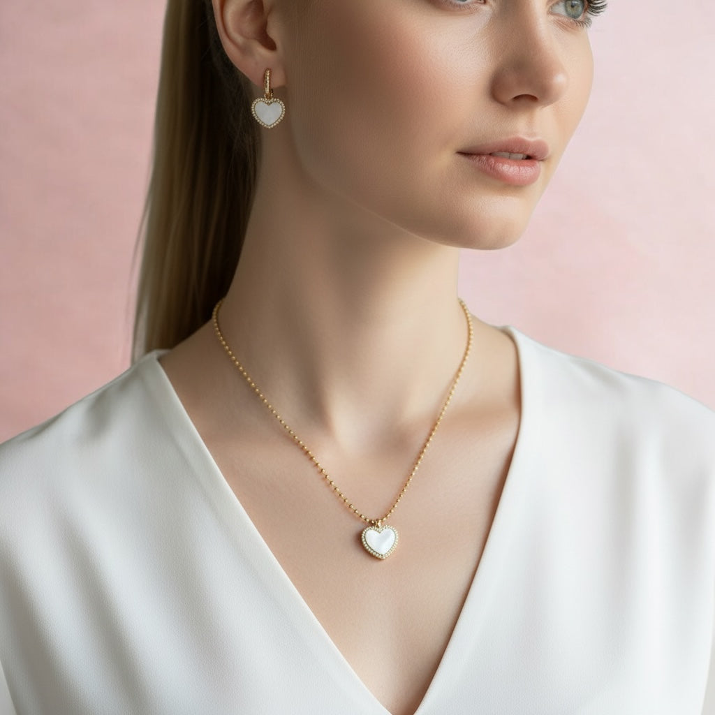 The Heart Edit Set – Turquoise or Mother of Pearl
