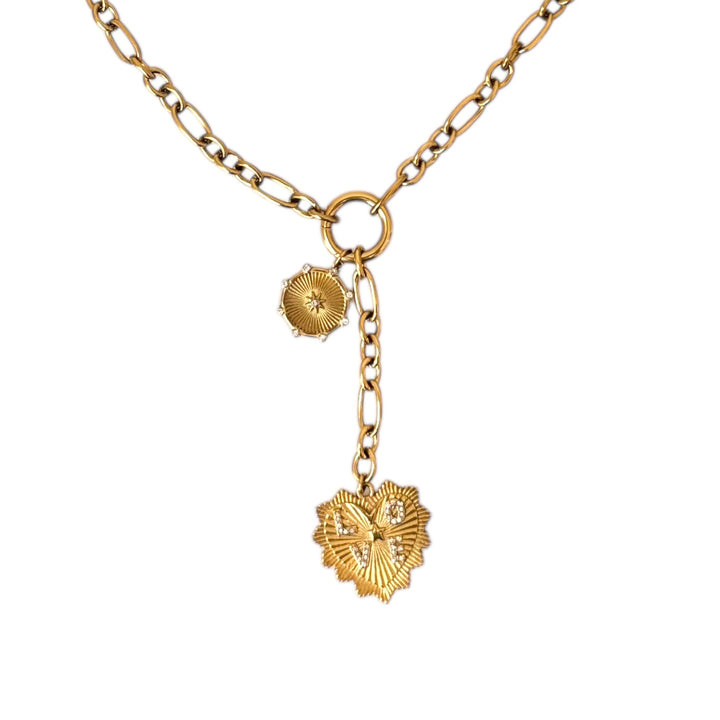 Love Heart Necklace -Symbol of Devotion