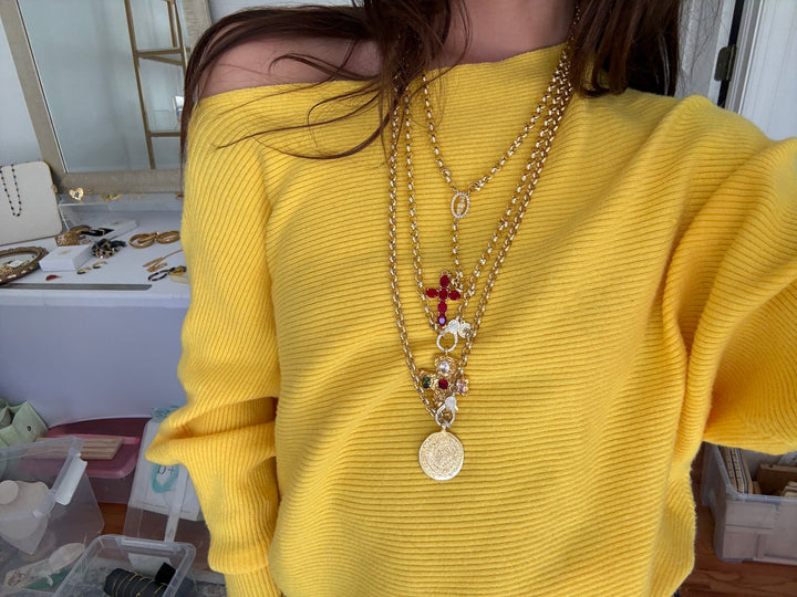 Miraculous Virgin Rosary Necklace