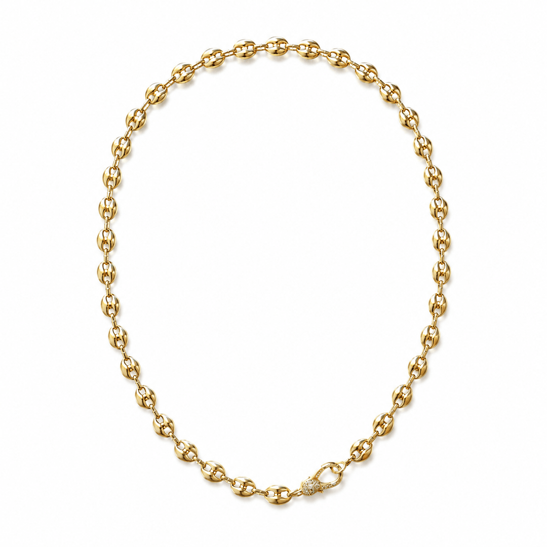 Mannaz Mariner Gold Chain Necklace – Exclusive Chain