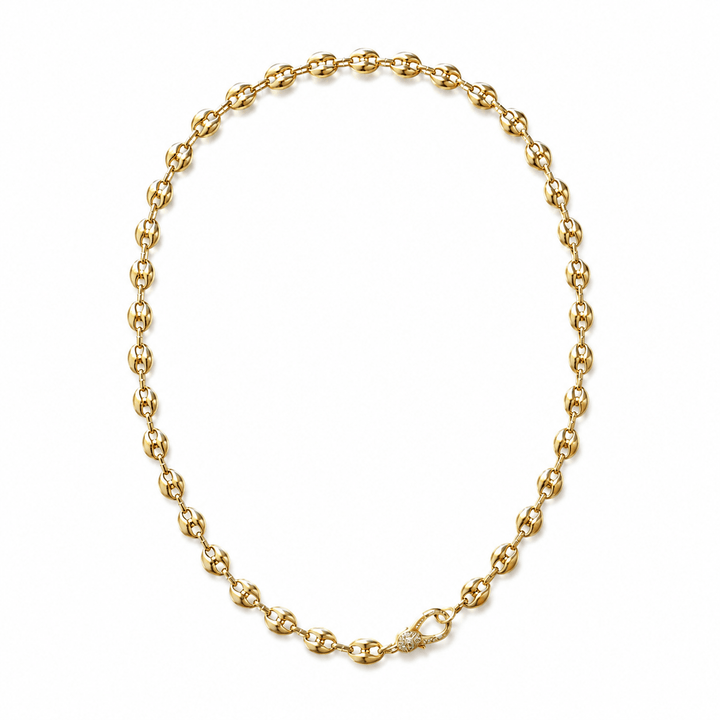 Mannaz Mariner Gold Chain Necklace – Exclusive Chain
