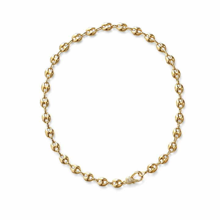 Mannaz Mariner Gold Chain Necklace – Exclusive Chain