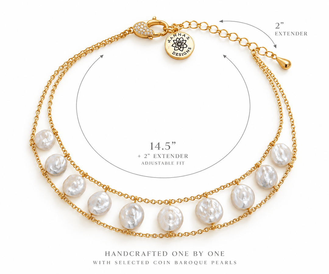 The Coin Baroque Pearl Choker