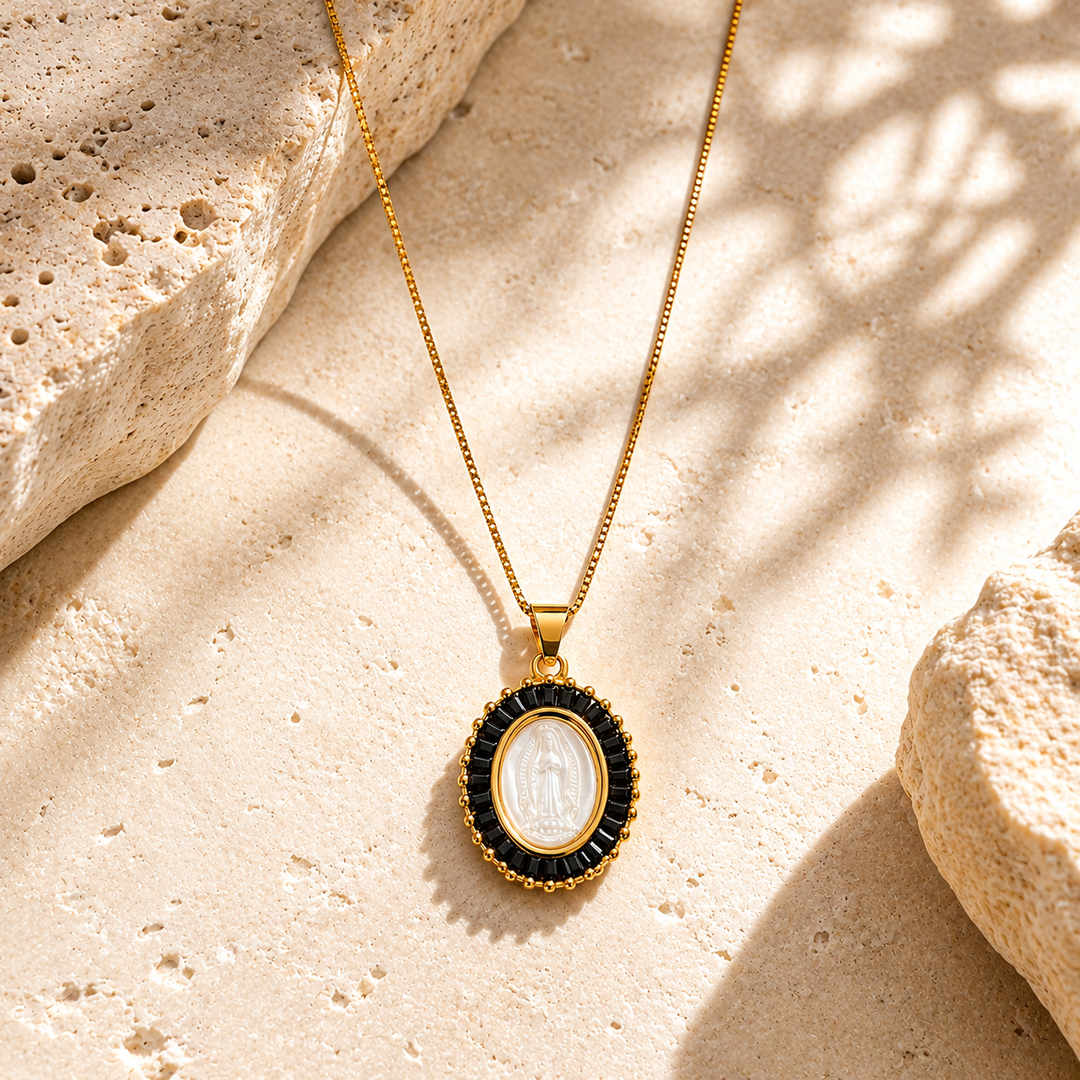 Virgen de Guadalupe Blessing Necklace