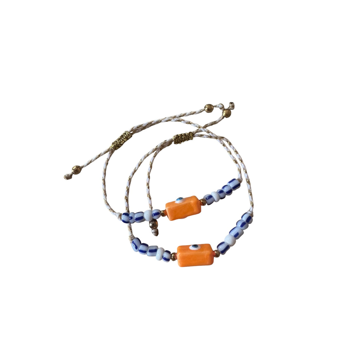 Capri Protection Evil Eye Bracelet – Adjustable String