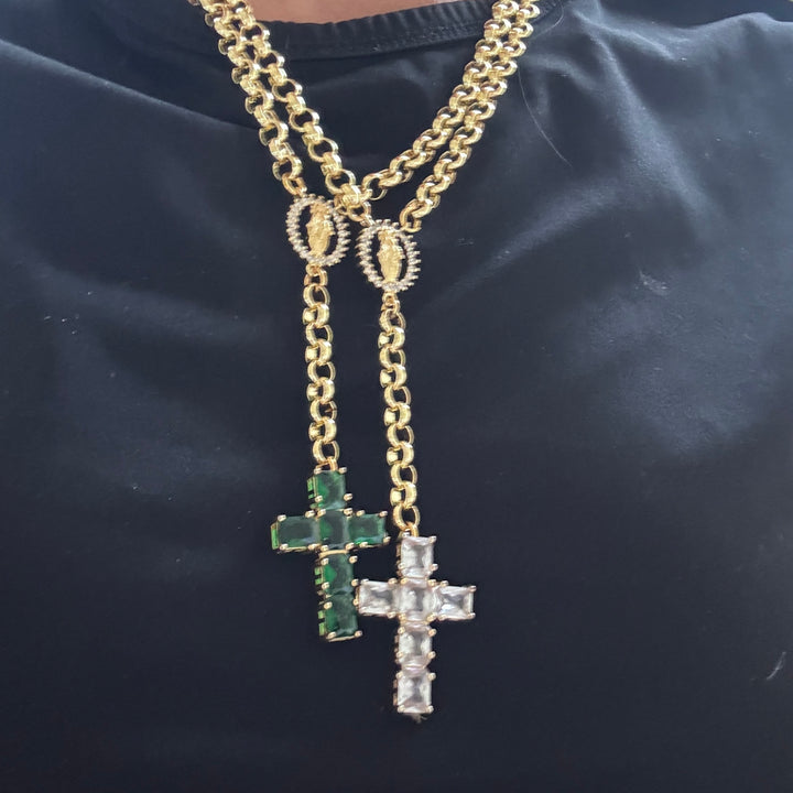 Miraculous Virgin Rosary Necklace