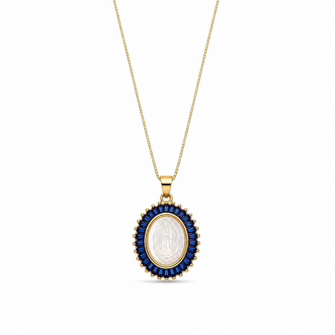Virgen de Guadalupe Blessing Necklace
