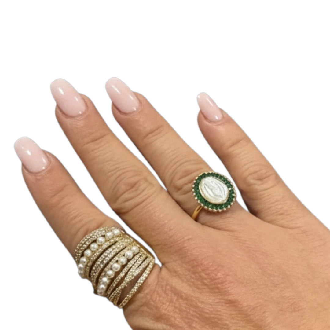 Our Lady of Guadalupe Gold Ring