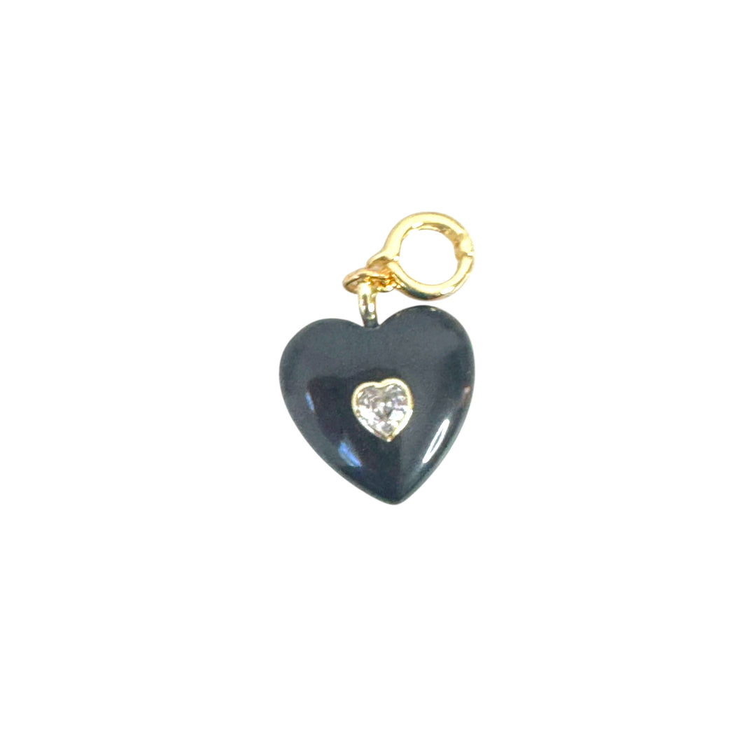 Gemstone Heart Pendant