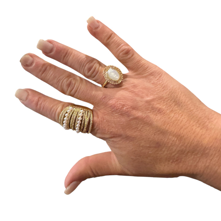 Our Lady of Guadalupe Gold Ring