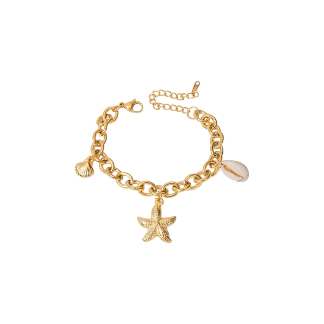 Isla Starfish Charm Bracelet