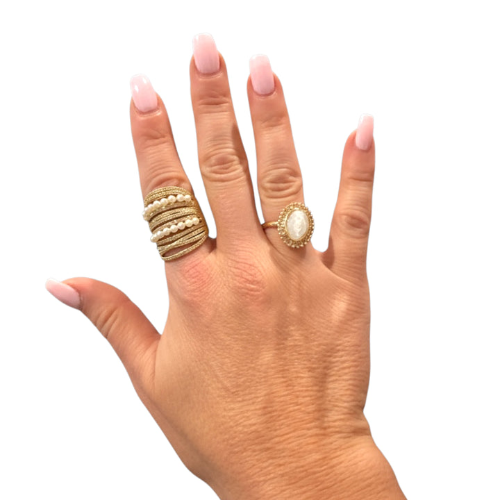 Our Lady of Guadalupe Gold Ring