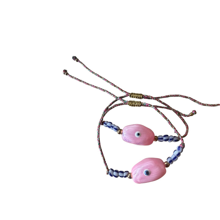 Capri Protection Evil Eye Bracelet – Adjustable String