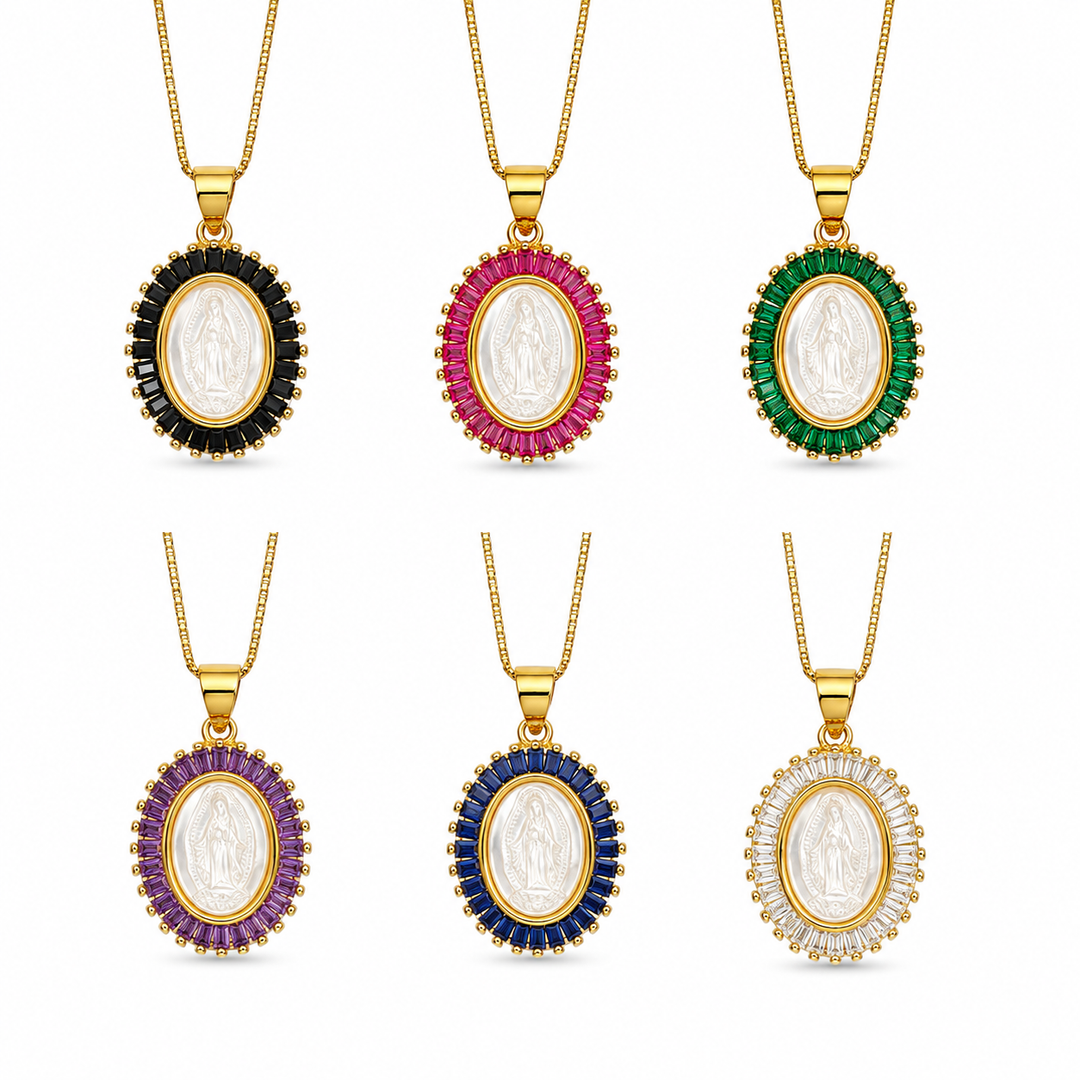 Virgen de Guadalupe Blessing Necklace