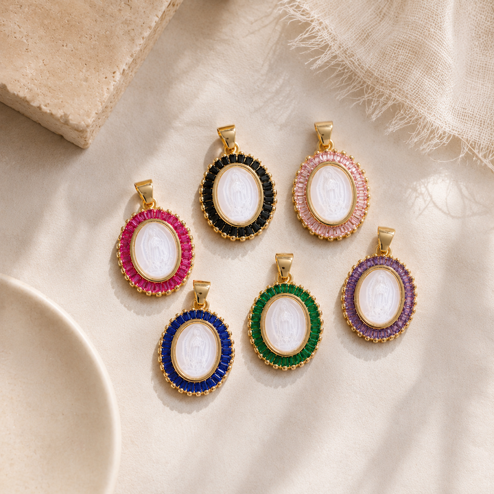 Virgen de Guadalupe Blessing Necklace