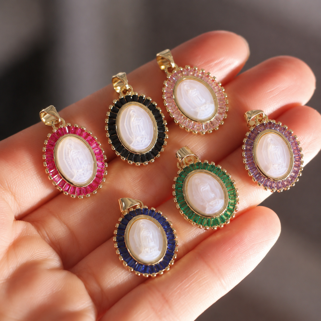 Virgen de Guadalupe Blessing Necklace