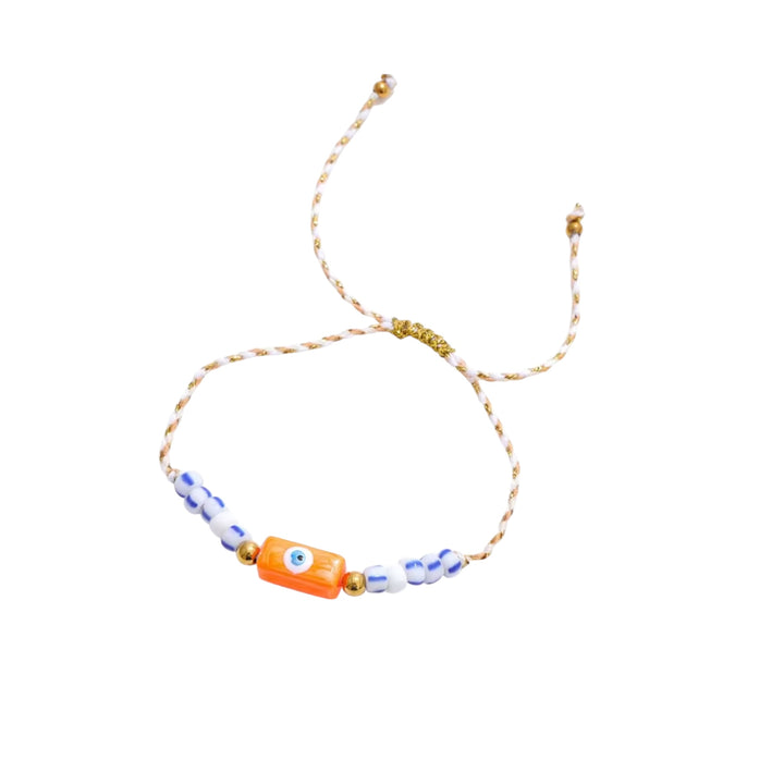 Capri Protection Evil Eye Bracelet – Adjustable String