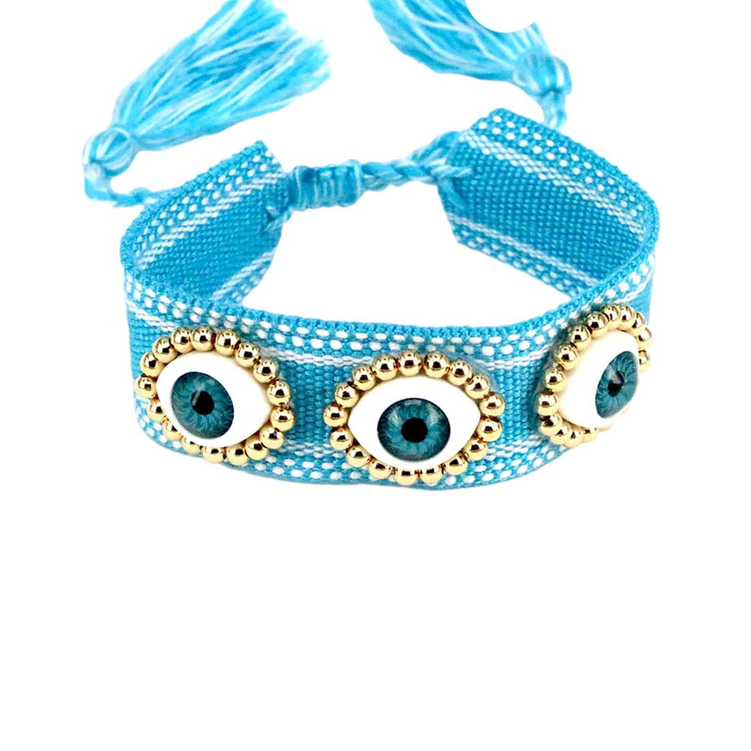  Blue  Mannaz Designs Boho Evil Eye Bracelets  Blue  Mannaz Designs Boho Evil Eye Bracelets  Blue  Mannaz Designs Boho Evil Eye Bracelets 