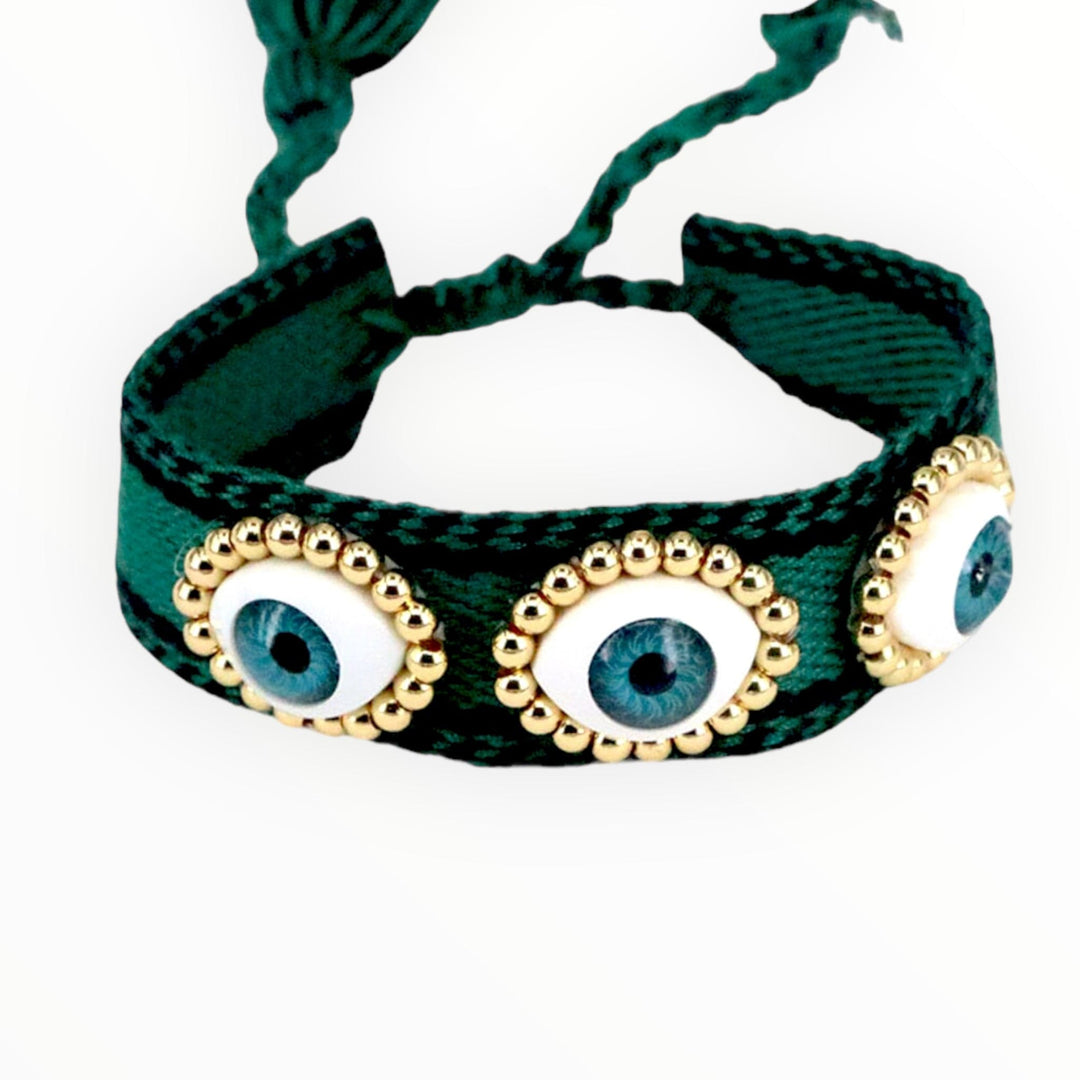  Blue  Mannaz Designs Boho Evil Eye Bracelets  Blue  Mannaz Designs Boho Evil Eye Bracelets 