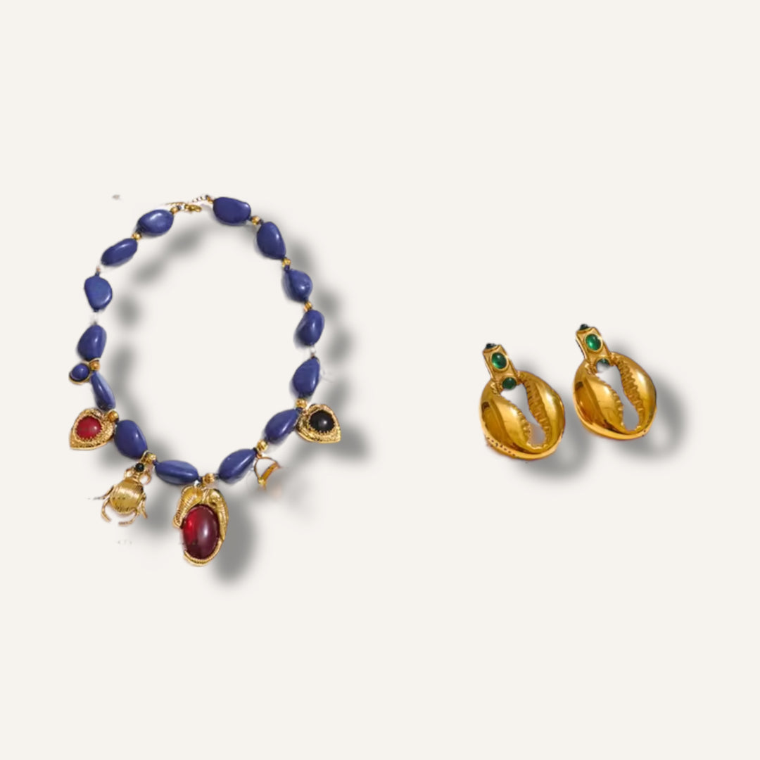 Royal Amulet Charm Necklace