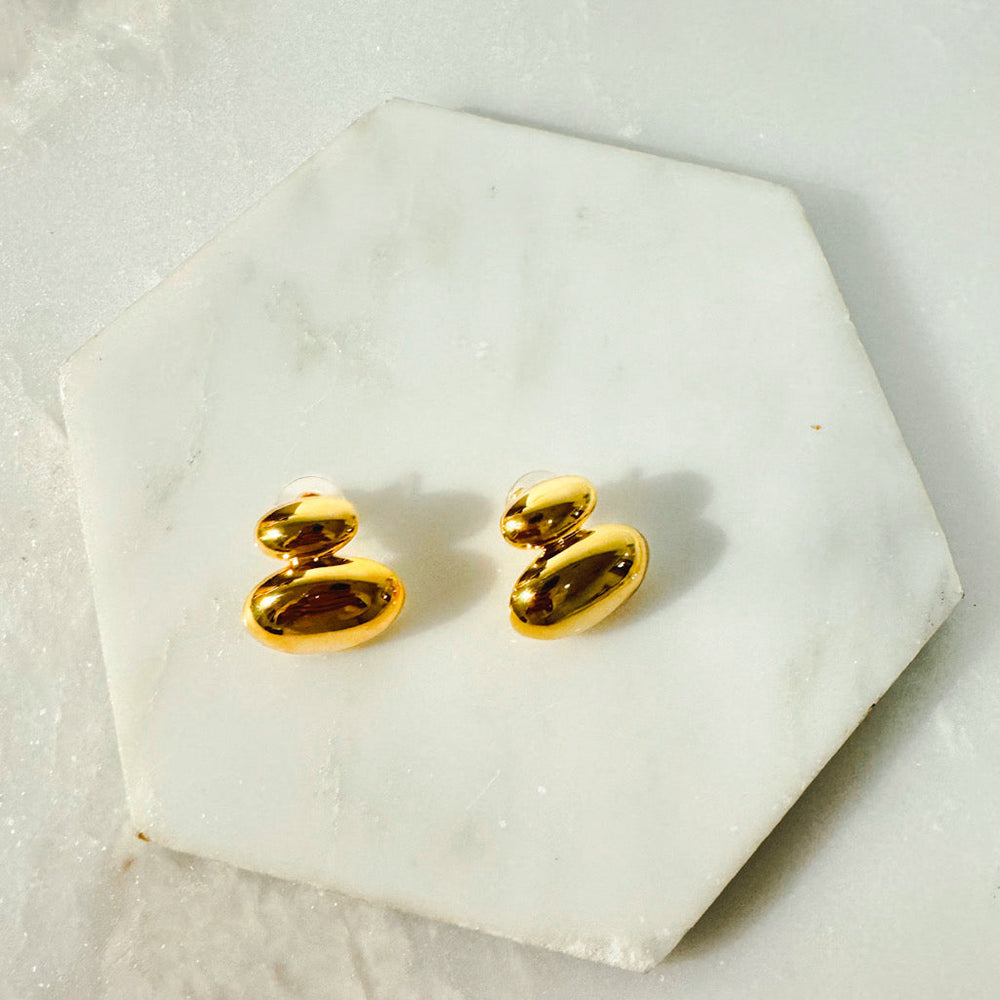 Spring 2024 Default Title Earrings Mannaz Designs Cia Gold Drop Earrings 