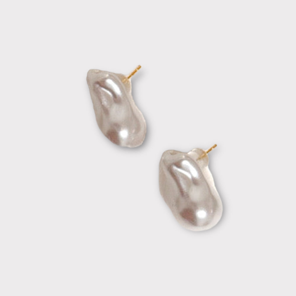 Spring 2024 Default Title Earrings Mannaz Designs Coco Baroque Pearl Earrings 
