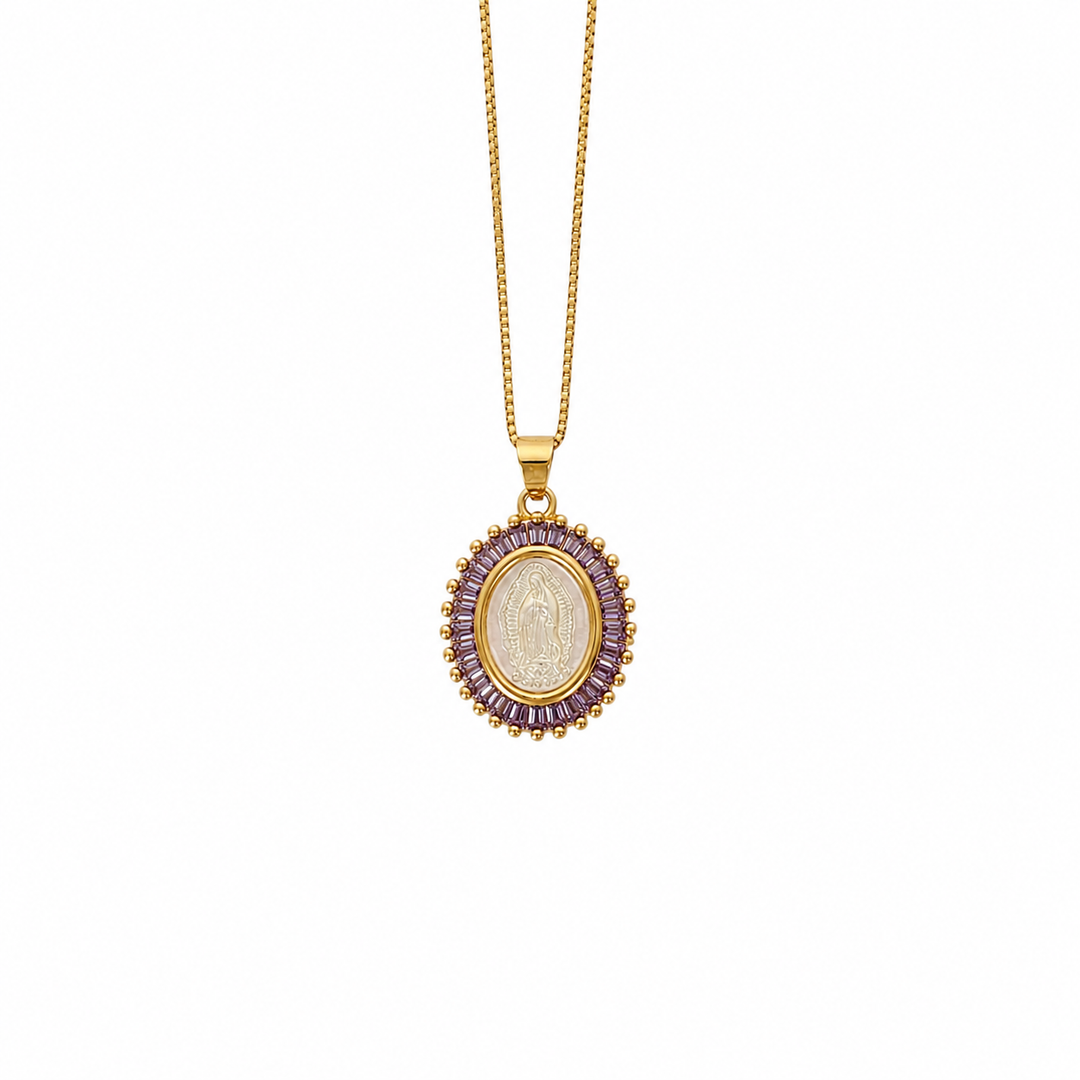 Virgen de Guadalupe Blessing Necklace