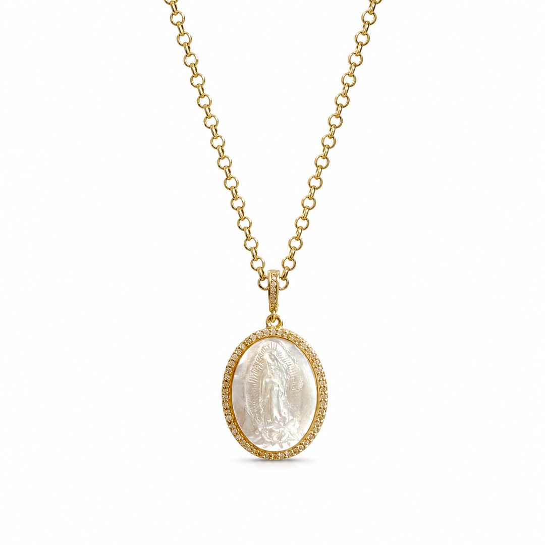 Our Lady of Guadalupe Mother of the Americas Necklace