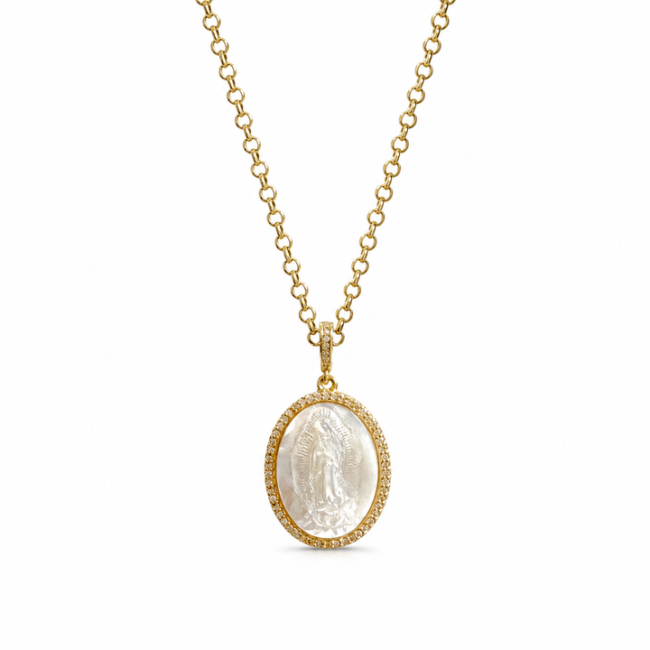 Our Lady of Guadalupe Mother of the Americas Necklace