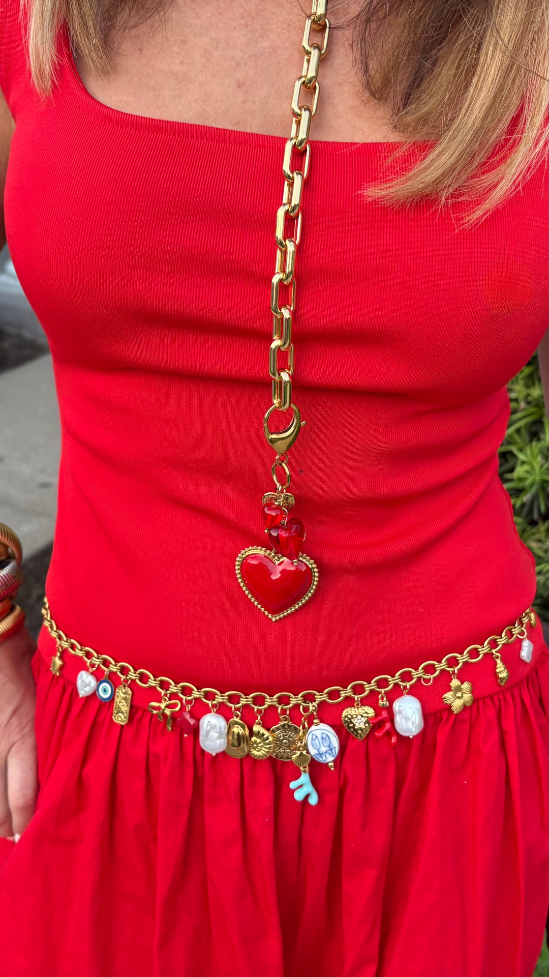 Magical Charm Belly Chain Necklace