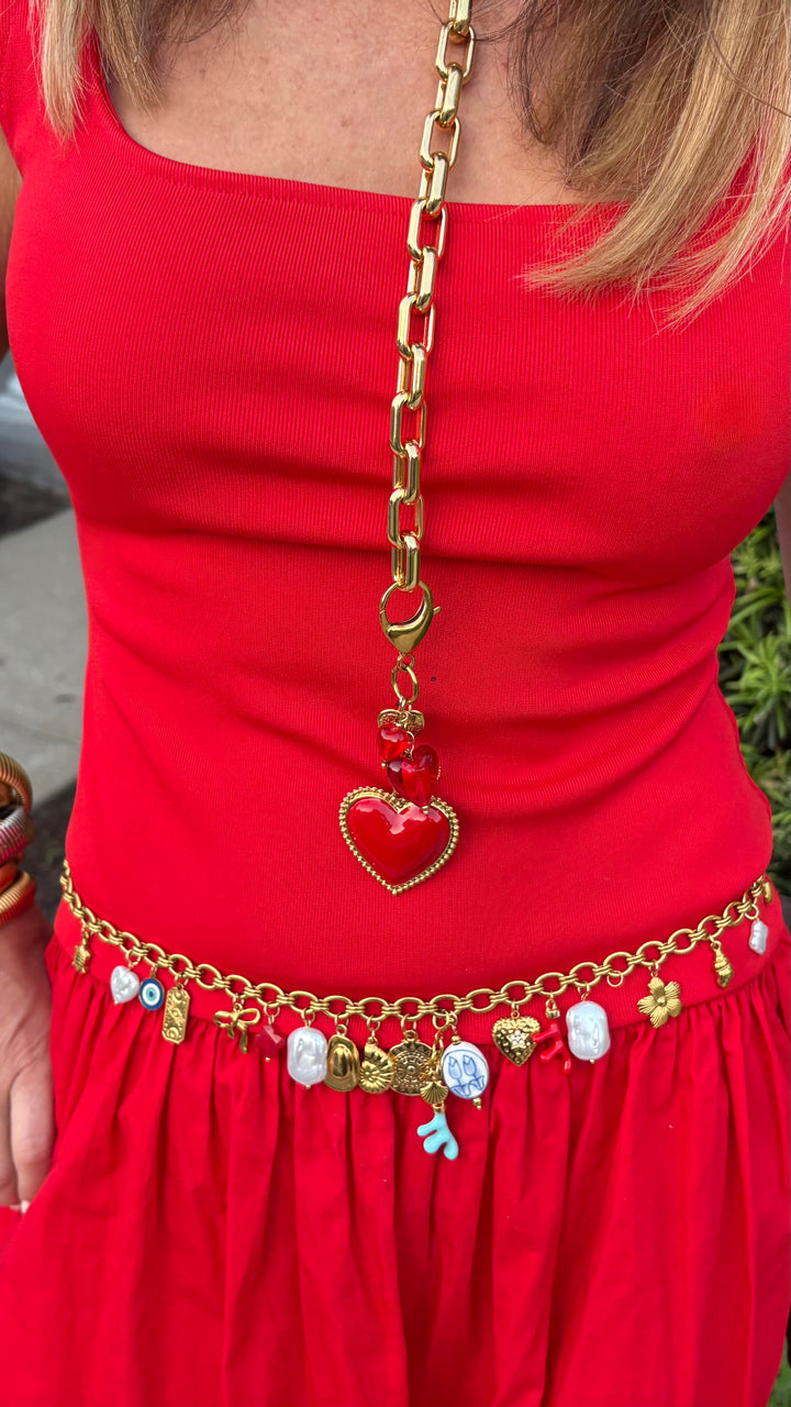 Magical Charm Belly Chain Necklace
