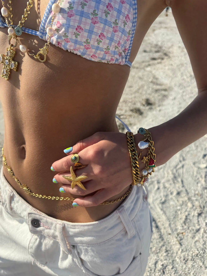 Estrella del Mar Gold Ring