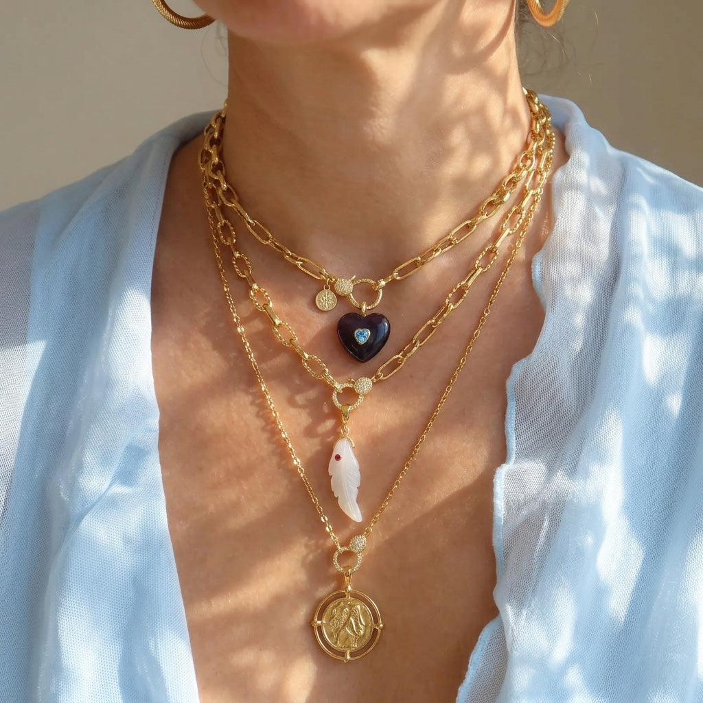 Rose Quartz Fish Necklace | Love &amp; Abundance Gemstone Jewelry