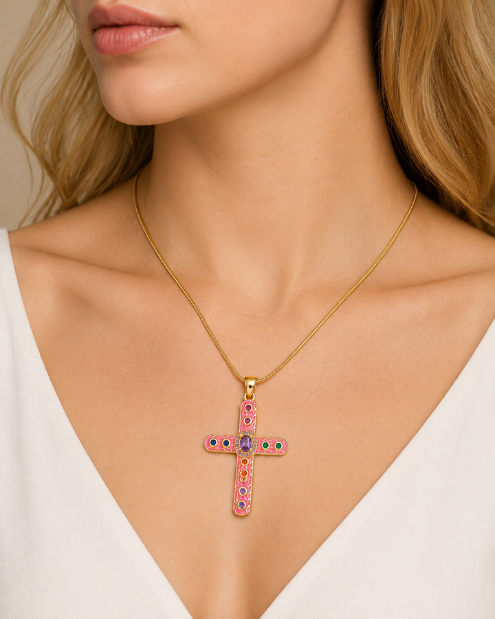 Bizantine Cross Pendant