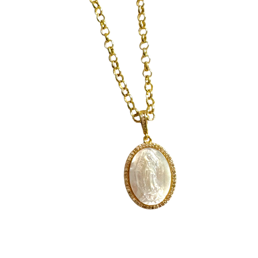 Our Lady of Guadalupe Mother of the Americas Necklace